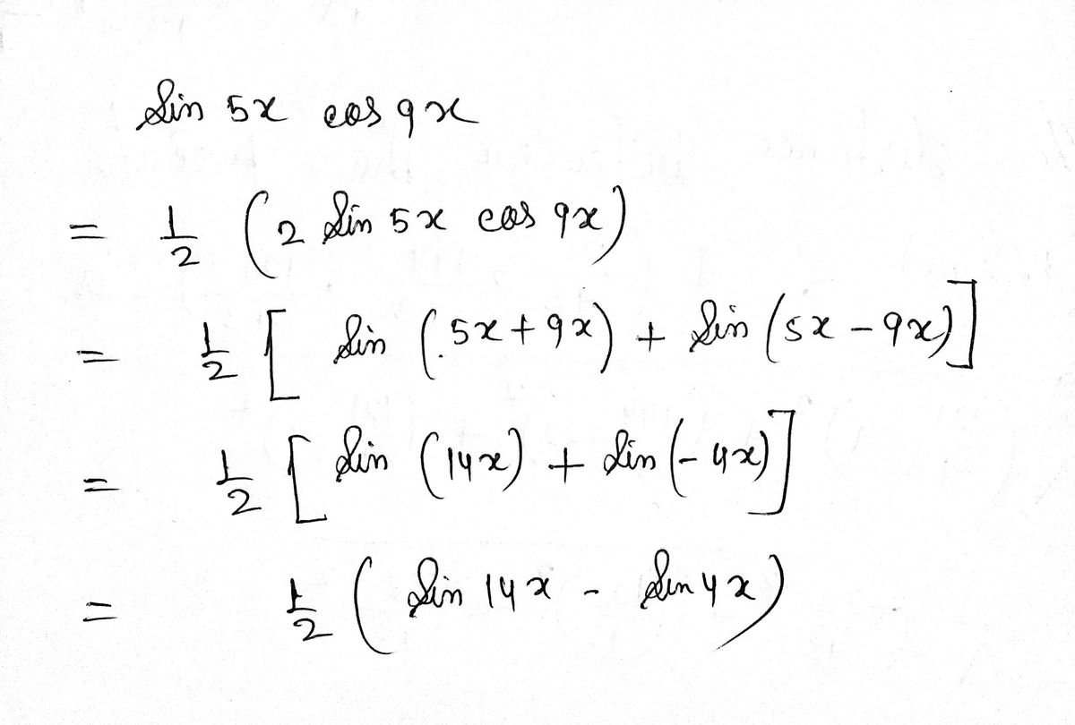 Trigonometry homework question answer, step 1, image 1